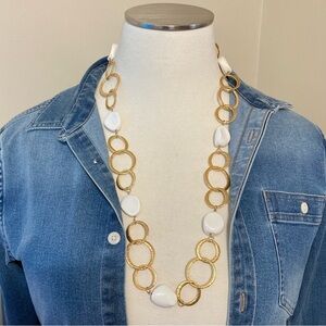 VINTAGE KENNETH LANE STATION NECKLACE